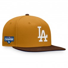 Бейсболка Los Angeles Dodgers Side Patch - Khaki/Brown