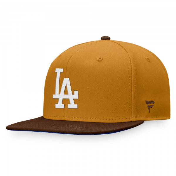 Бейсболка Los Angeles Dodgers Side Patch - Khaki/Brown