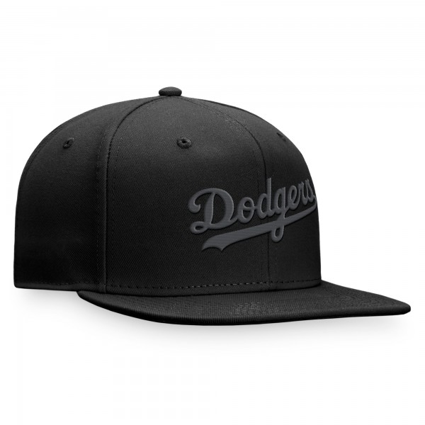 Бейсболка Los Angeles Dodgers Black on Black