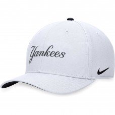 Бейсболка New York Yankees Nike Classic99 Swoosh Performance - White