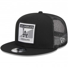 Бейсболка Los Angeles Dodgers New Era Scratch Squared Trucker 9FIFTY - Black