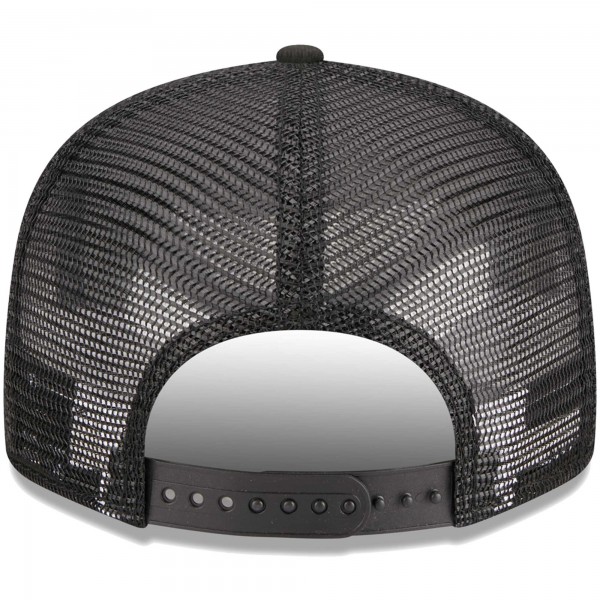 Бейсболка Los Angeles Dodgers New Era Scratch Squared Trucker 9FIFTY - Black