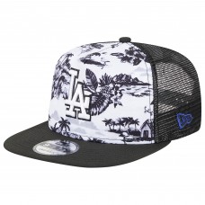 Бейсболка Los Angeles Dodgers New Era Vacay 2.0 A-Frame Trucker 9FIFTY - White/Black