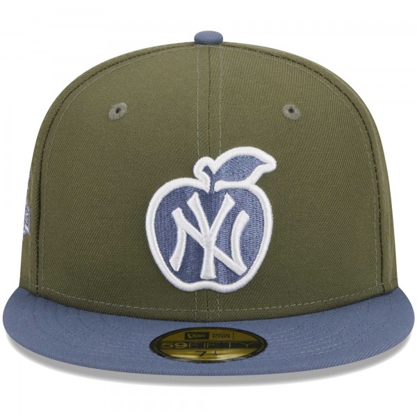 Бейсболка New York Yankees New Era 59FIFTY - Olive/Blue