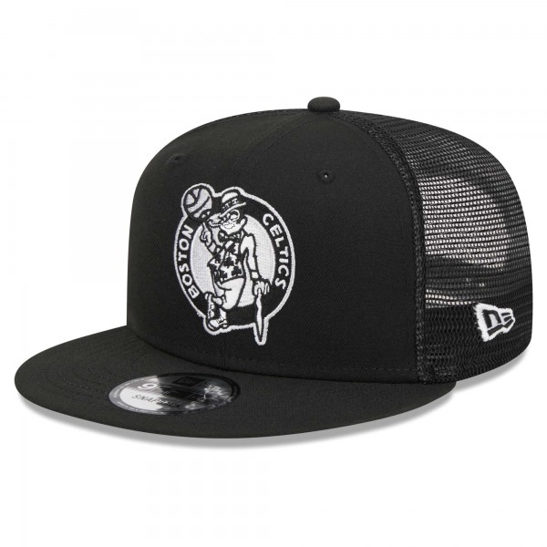 Бейсболка Boston Celtics New Era Black 9FIFTY Snapback