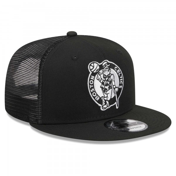 Бейсболка Boston Celtics New Era Black 9FIFTY Snapback