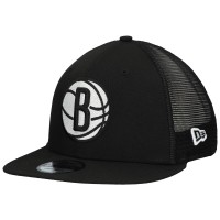 Бейсболка Brooklyn Nets New Era Black 9FIFTY Snapback