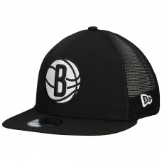 Бейсболка Brooklyn Nets New Era Black 9FIFTY Snapback