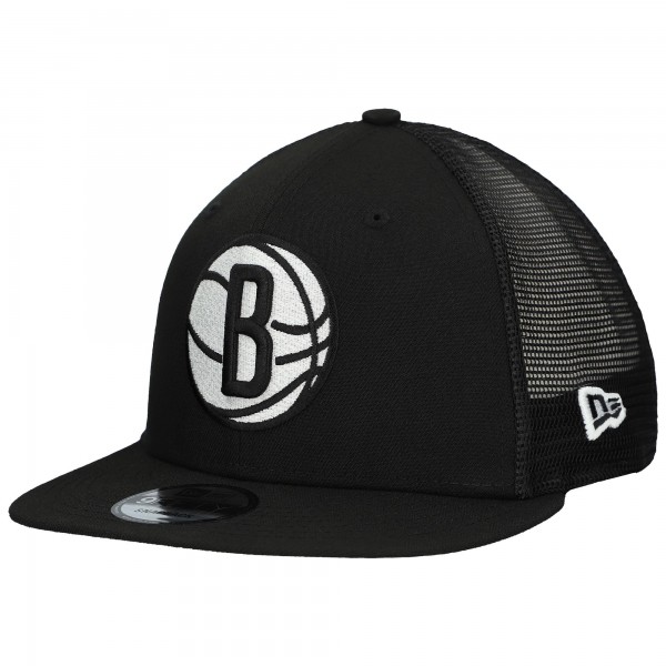 Бейсболка Brooklyn Nets New Era Black 9FIFTY Snapback