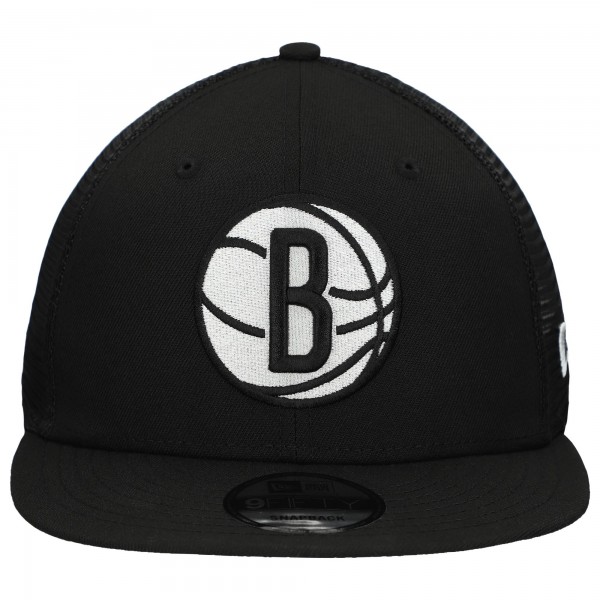 Бейсболка Brooklyn Nets New Era Black 9FIFTY Snapback