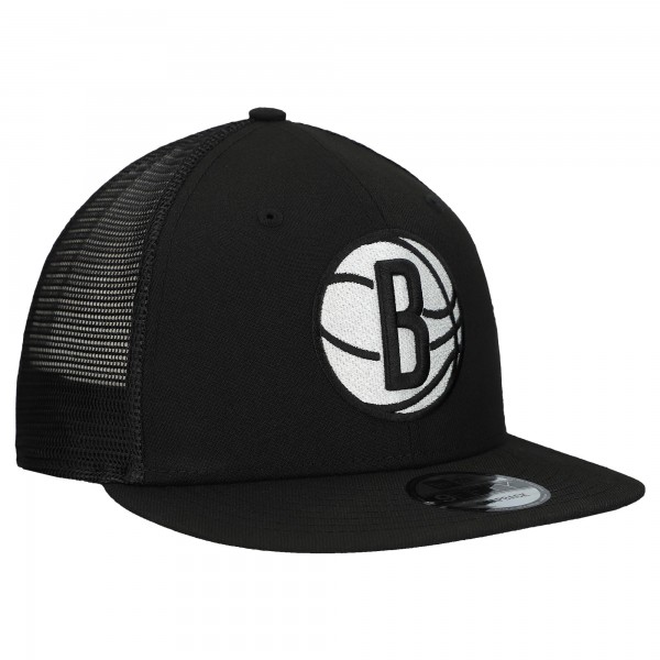 Бейсболка Brooklyn Nets New Era Black 9FIFTY Snapback