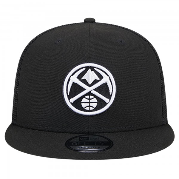 Бейсболка Denver Nuggets New Era Black 9FIFTY