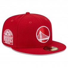 Бейсболка Golden State Warriors New Era Evergreen 59FIFTY - Red