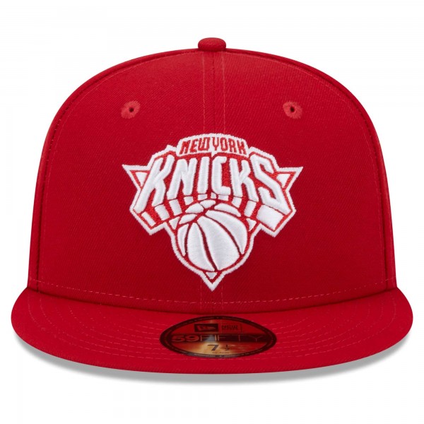 Бейсболка New York Knicks New Era Evergreen 59FIFTY - Red