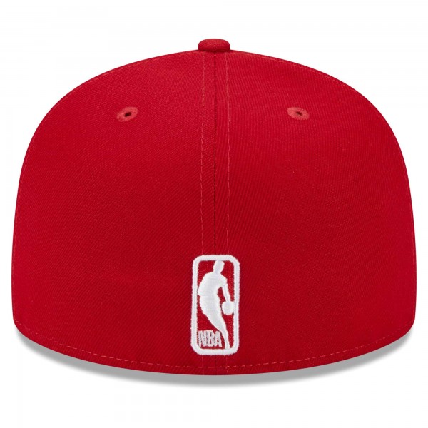 Бейсболка New York Knicks New Era Evergreen 59FIFTY - Red