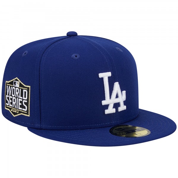Бейсболка Los Angeles Dodgers New Era  2020 World Series Team Color 59FIFTY - Royal