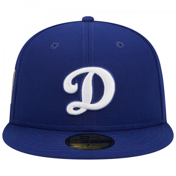 Бейсболка Los Angeles Dodgers New Era Alternate Logo 2020 World Series Team Color 59FIFTY - Royal