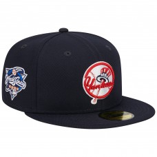 Бейсболка New York Yankees New Era Primary Logo 2000 World Series Team Color 59FIFTY - Navy
