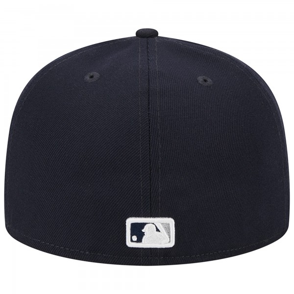 Бейсболка New York Yankees New Era Primary Logo 2000 World Series Team Color 59FIFTY - Navy