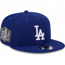 Бейсболка Los Angeles Dodgers New Era 2020 World Series Side Patch 9FIFTY - Royal