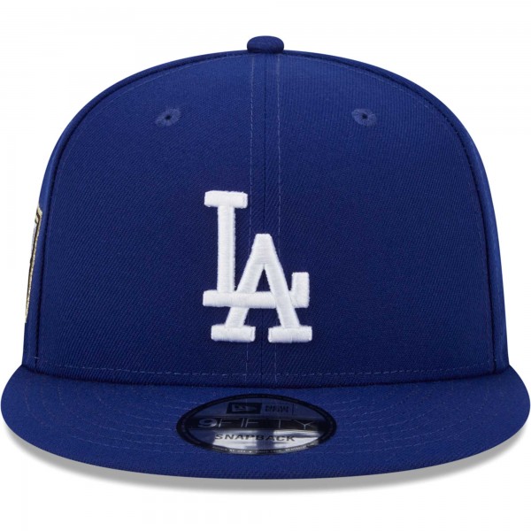 Бейсболка Los Angeles Dodgers New Era 2020 World Series Side Patch 9FIFTY - Royal