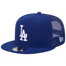 Бейсболка Los Angeles Dodgers New Era Royal Team Color Trucker 9FIFTY Snapback