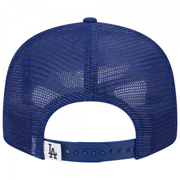 Бейсболка Los Angeles Dodgers New Era Royal Team Color Trucker 9FIFTY Snapback