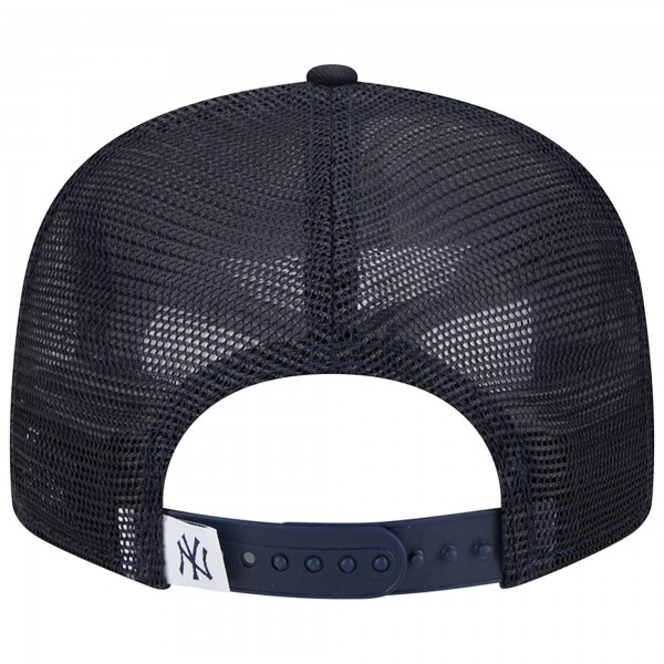 Бейсболка New York Yankees New Era Navy Team Color Trucker 9FIFTY Snapback