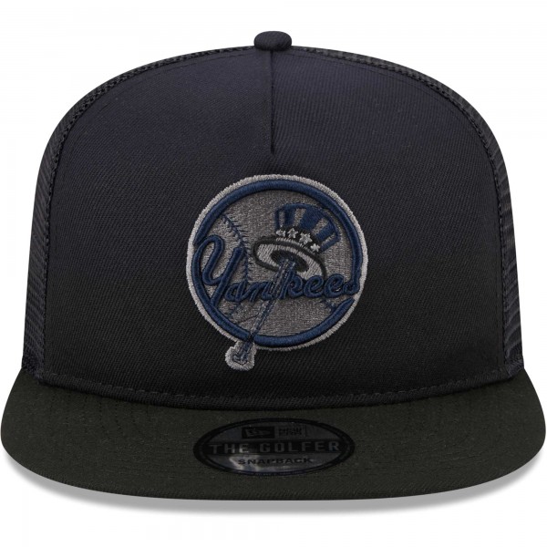 Бейсболка New York Yankees New Era Fade Golfer Lightly Structured - Navy