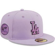 Бейсболка Los Angeles Dodgers New Era 59FIFTY - Lavender