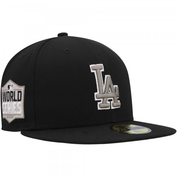 Бейсболка Los Angeles Dodgers New Era Chrome Camo Undervisor 59FIFTY - Black