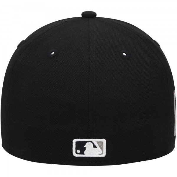 Бейсболка Los Angeles Dodgers New Era Chrome Camo Undervisor 59FIFTY - Black