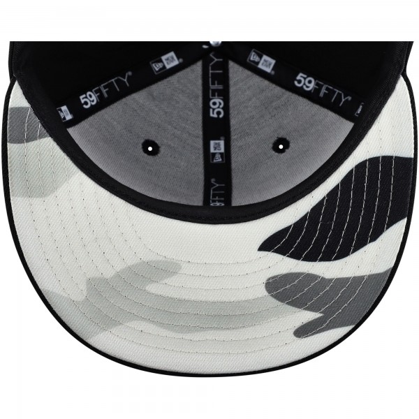 Бейсболка New York Yankees New Era Chrome Camo Undervisor 59FIFTY - Black