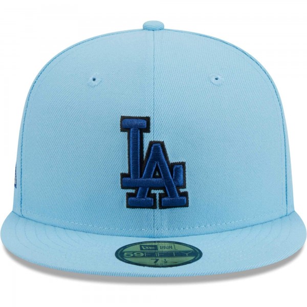 Бейсболка Los Angeles Dodgers New Era 59FIFTY - Light Blue