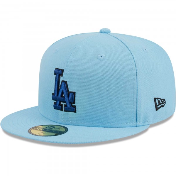 Бейсболка Los Angeles Dodgers New Era 59FIFTY - Light Blue