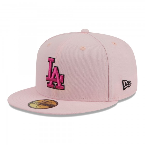 Бейсболка Los Angeles Dodgers New Era 2020 MLB World Series 59FIFTY - Pink