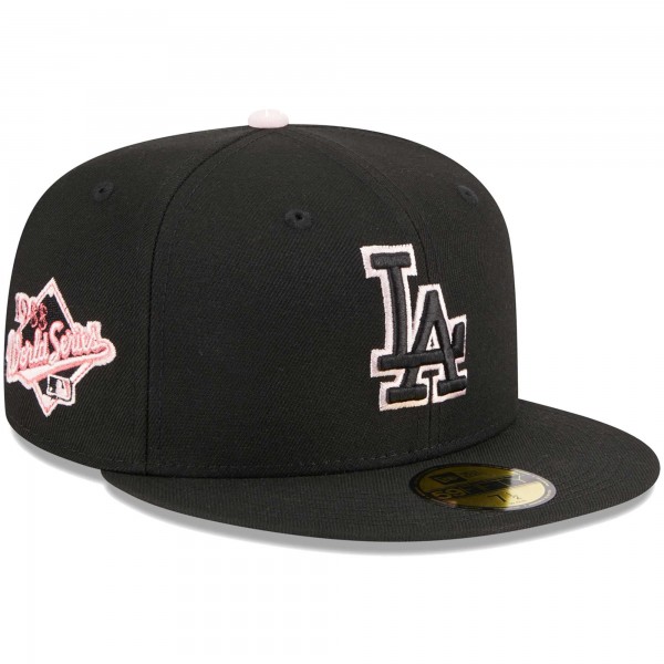 Бейсболка Los Angeles Dodgers New Era Pastel Undervisor 59FIFTY - Black