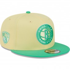 Бейсболка Brooklyn Nets New Era 9FIFTY - Yellow/Green