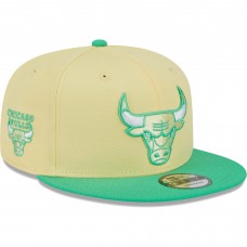Бейсболка Chicago Bulls New Era 9FIFTY - Yellow/Green