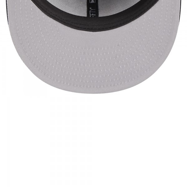 Бейсболка Philadelphia 76ers New Era 3-Time Champions Commemorative Side Patch 59FIFTY - Black