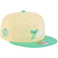 Бейсболка Philadelphia 76ers New Era 9FIFTY - Yellow/Green