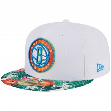 Бейсболка Brooklyn Nets New Era 59FIFTY - White