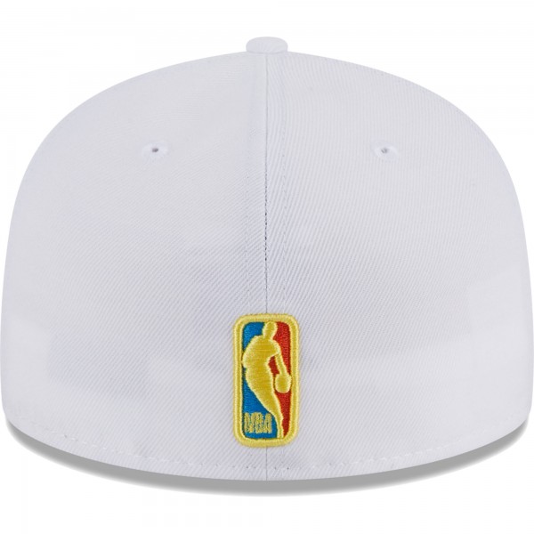 Бейсболка Cleveland Cavaliers New Era 59FIFTY - White