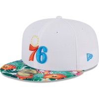 Бейсболка Philadelphia 76ers New Era 59FIFTY - White