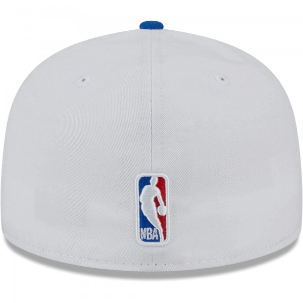Бейсболка New York Knicks New Era 59FIFTY - White/Red