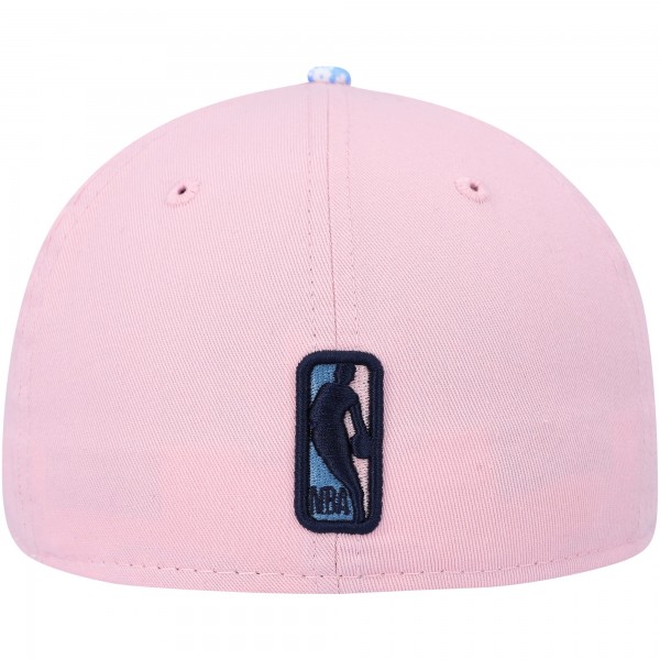Бейсболка New York Knicks New Era Paisley Visor 59FIFTY - Pink/Light Blue
