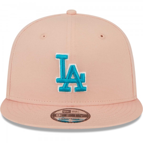 Бейсболка Los Angeles Dodgers New Era  Sky Aqua Undervisor 9FIFTY - Pink
