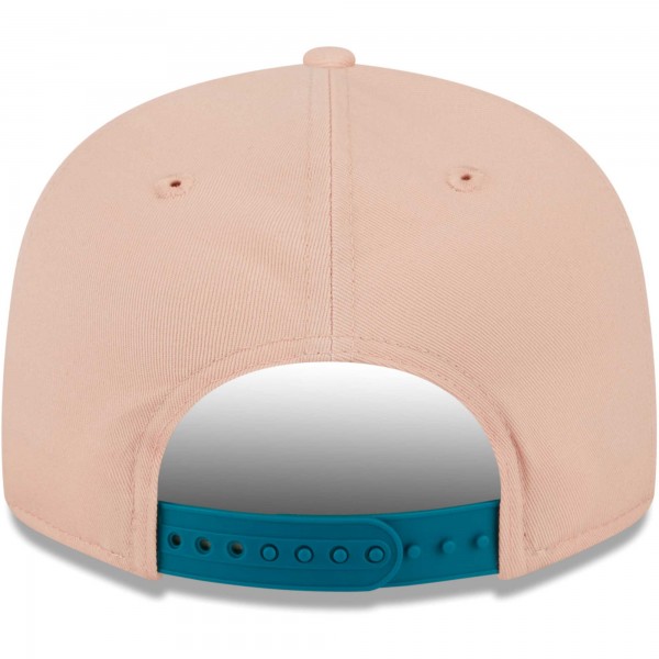 Бейсболка Los Angeles Dodgers New Era  Sky Aqua Undervisor 9FIFTY - Pink