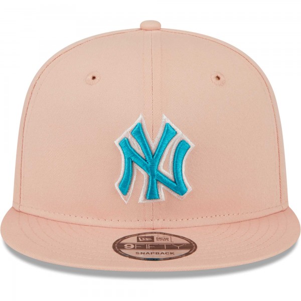 Бейсболка New York Yankees New Era  Sky Aqua Undervisor 9FIFTY - Pink