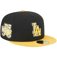 Бейсболка Los Angeles Dodgers New Era 59FIFTY - Black/Gold